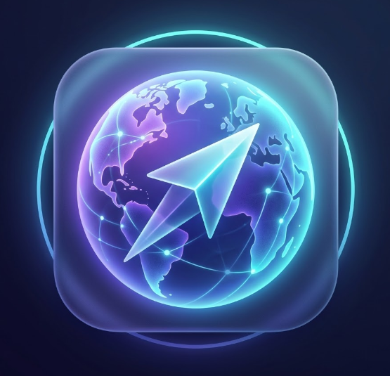 LangPilot - Product Hunt launch logo and brand identity