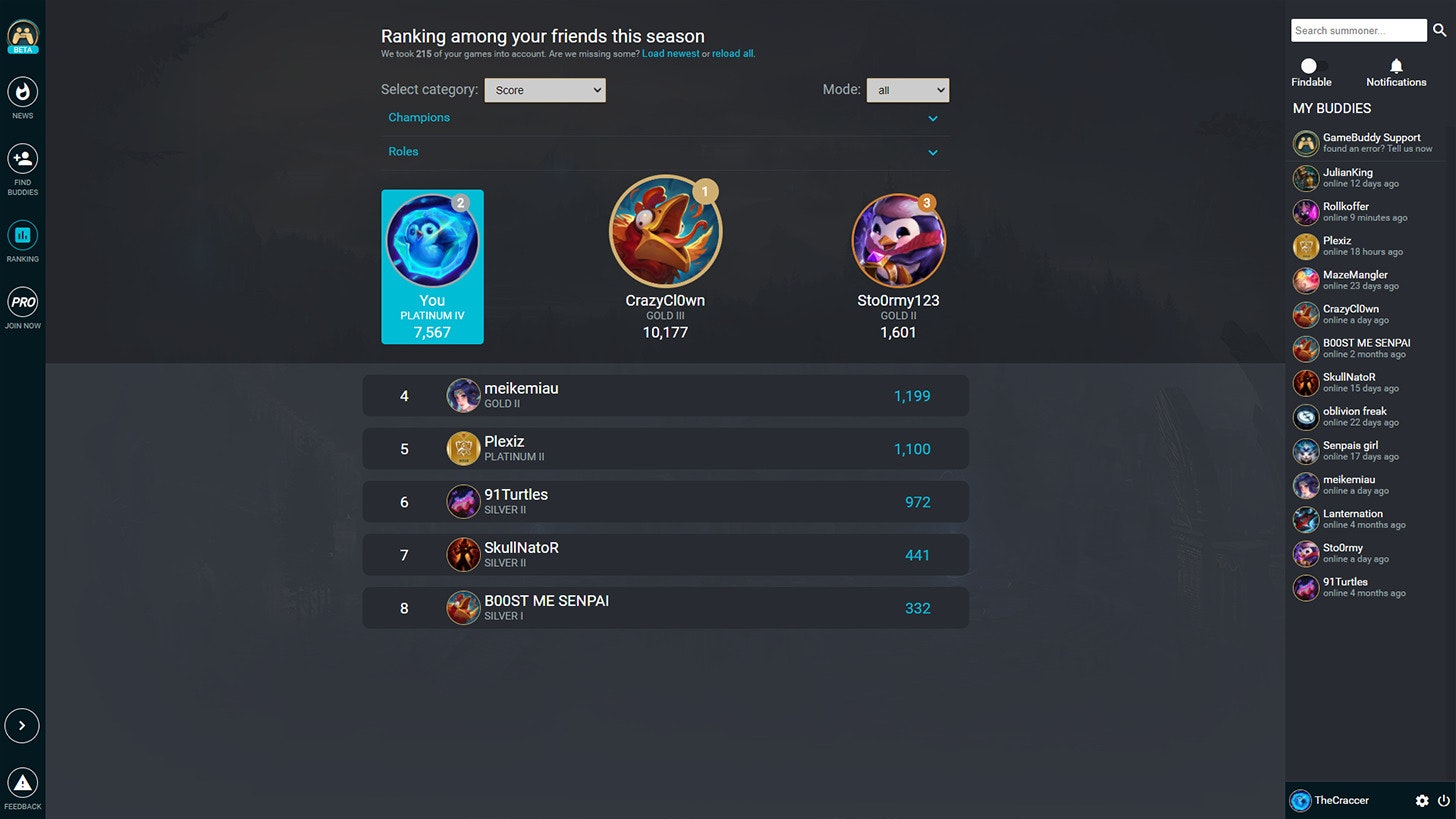 GameBuddy for League of Legends gallery image