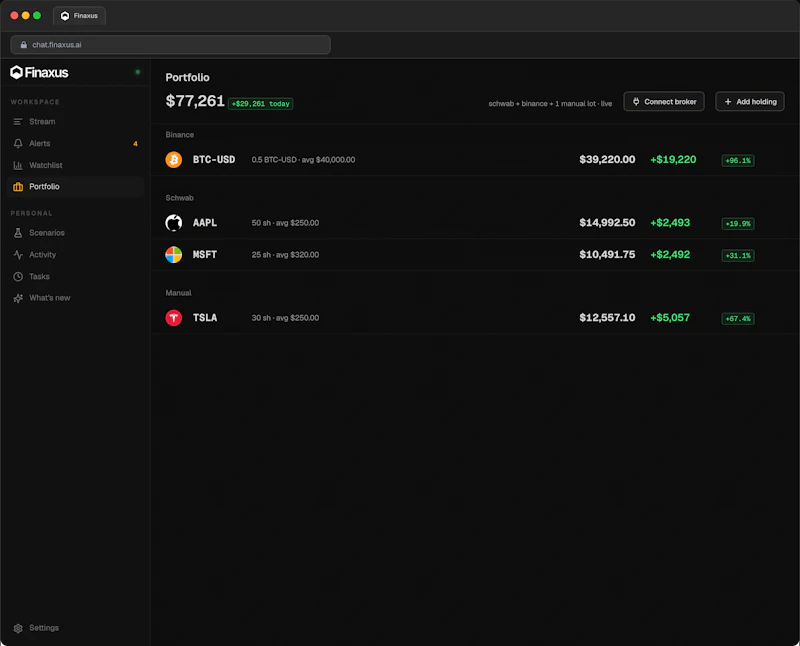 Finaxus screenshot 4