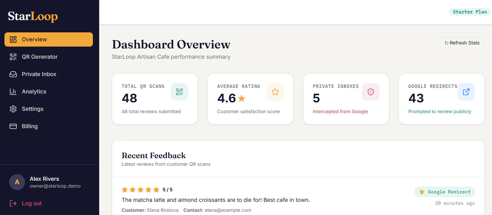 StarLoop: Google Review QR Generator gallery image