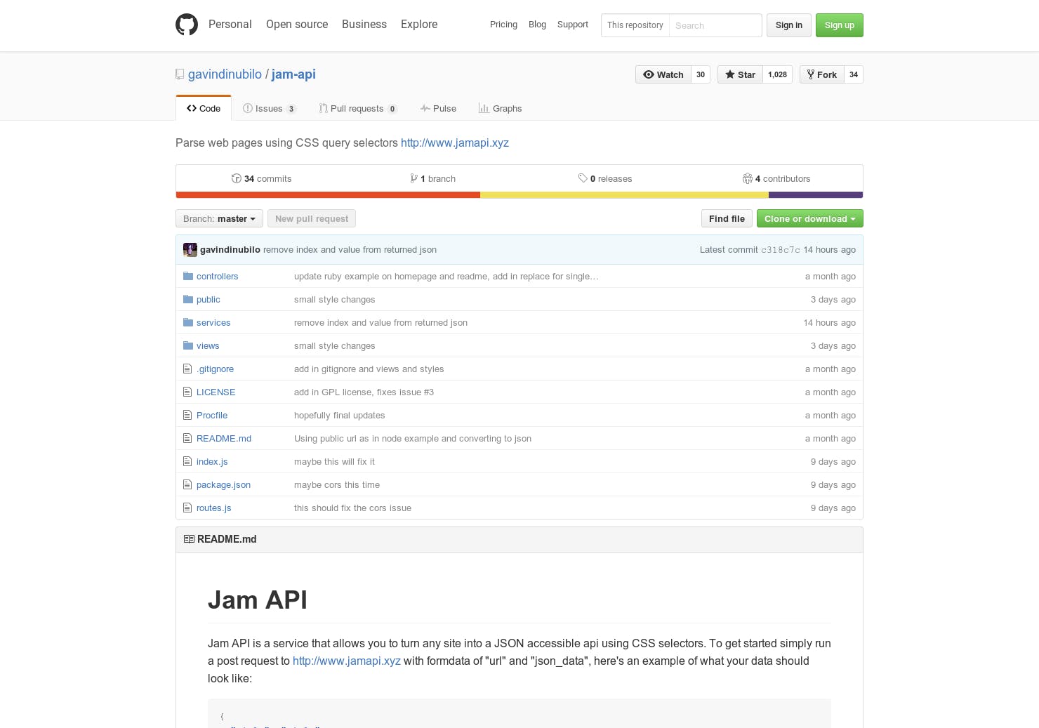 Jam API media 1