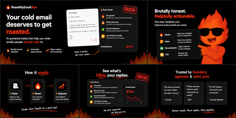 RoastMyEmail screenshot 3