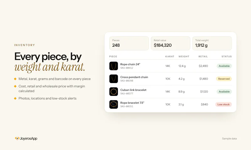 Joyeros App screenshot 2