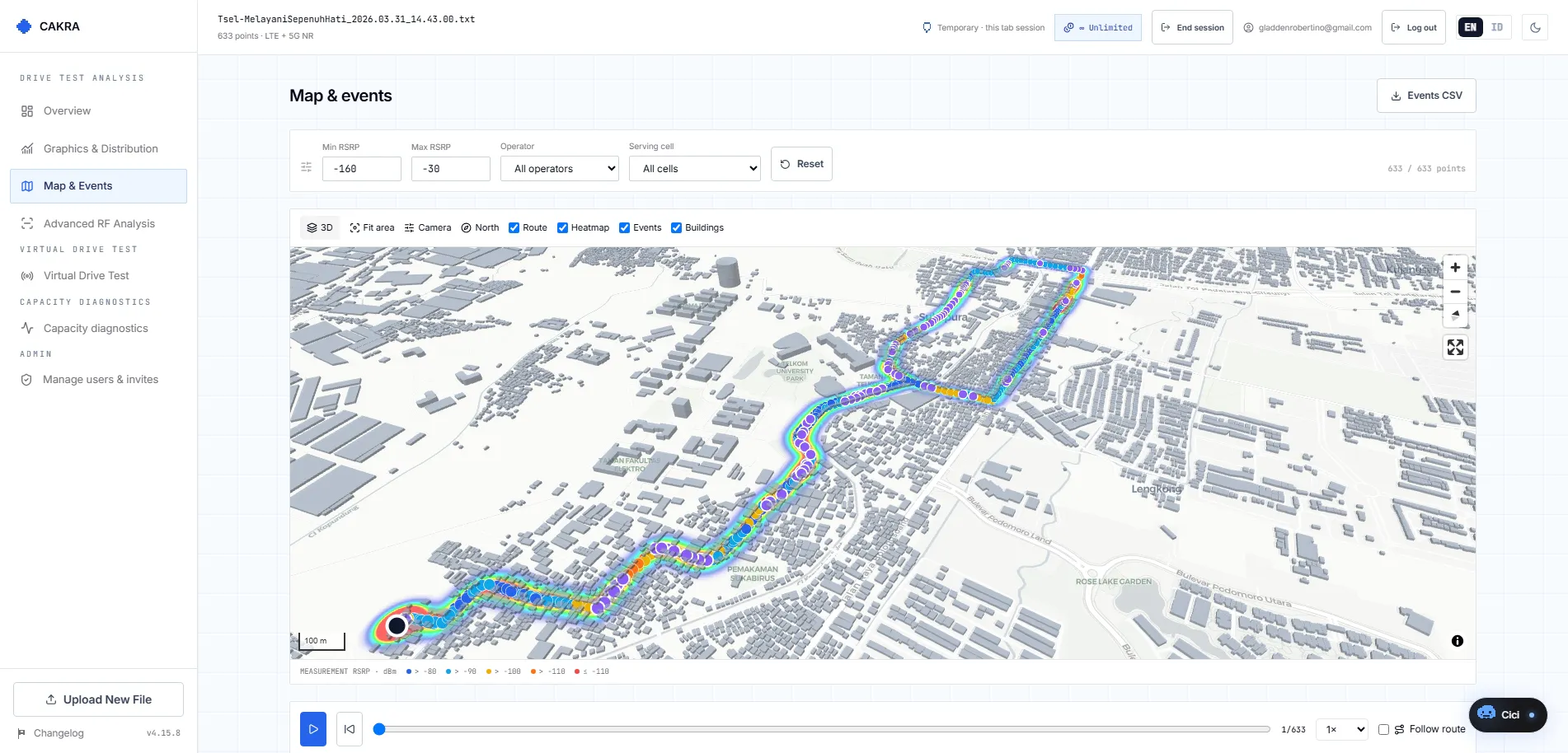 Cakra — Drive Test Intelligence gallery image