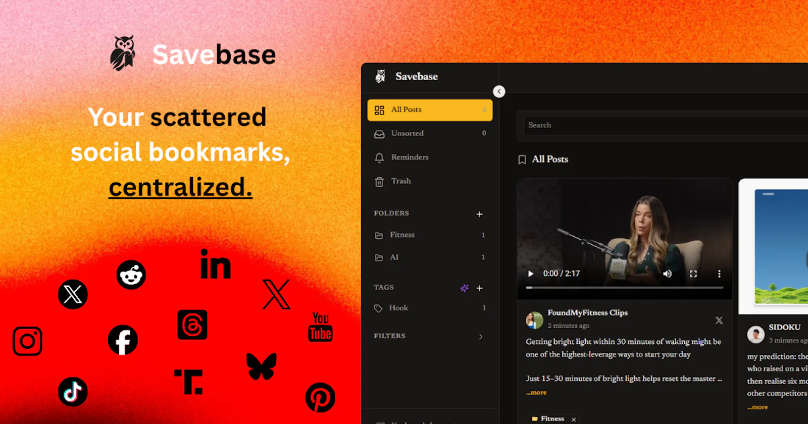 Savebase screenshot 2