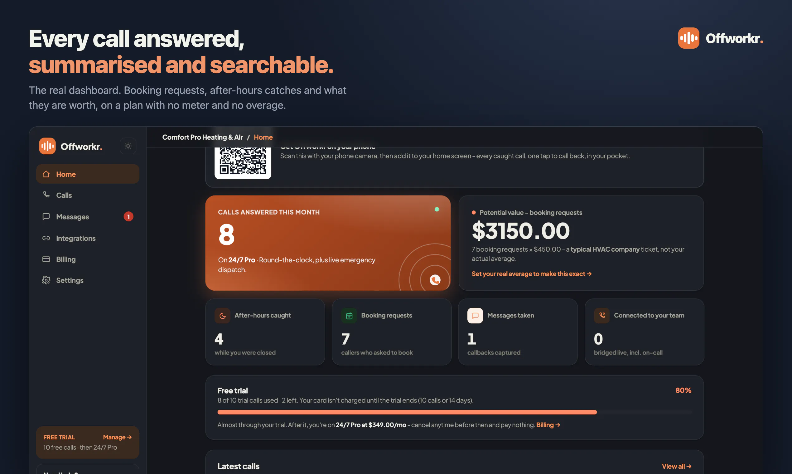 Offworkr 截图 3