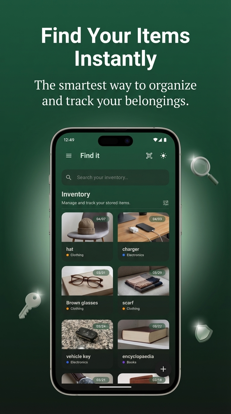 Findit - Simple Tracker & Organizer gallery image