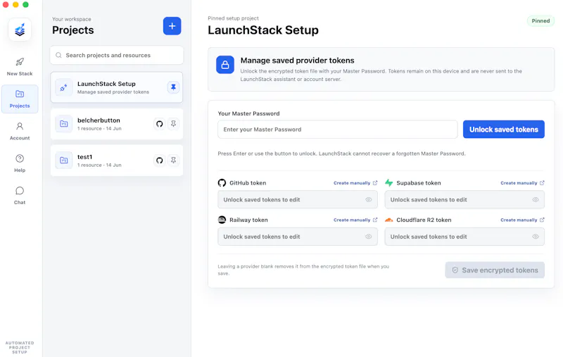 LaunchStack screenshot 3