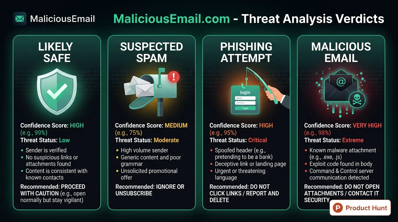 Malicious email gallery image