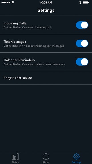 HTC Vive iOS App gallery image