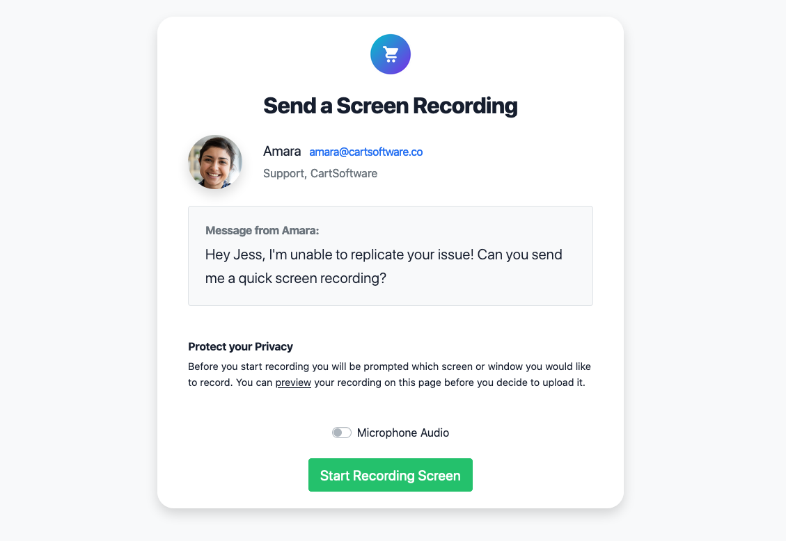 ScreenRequest gallery image