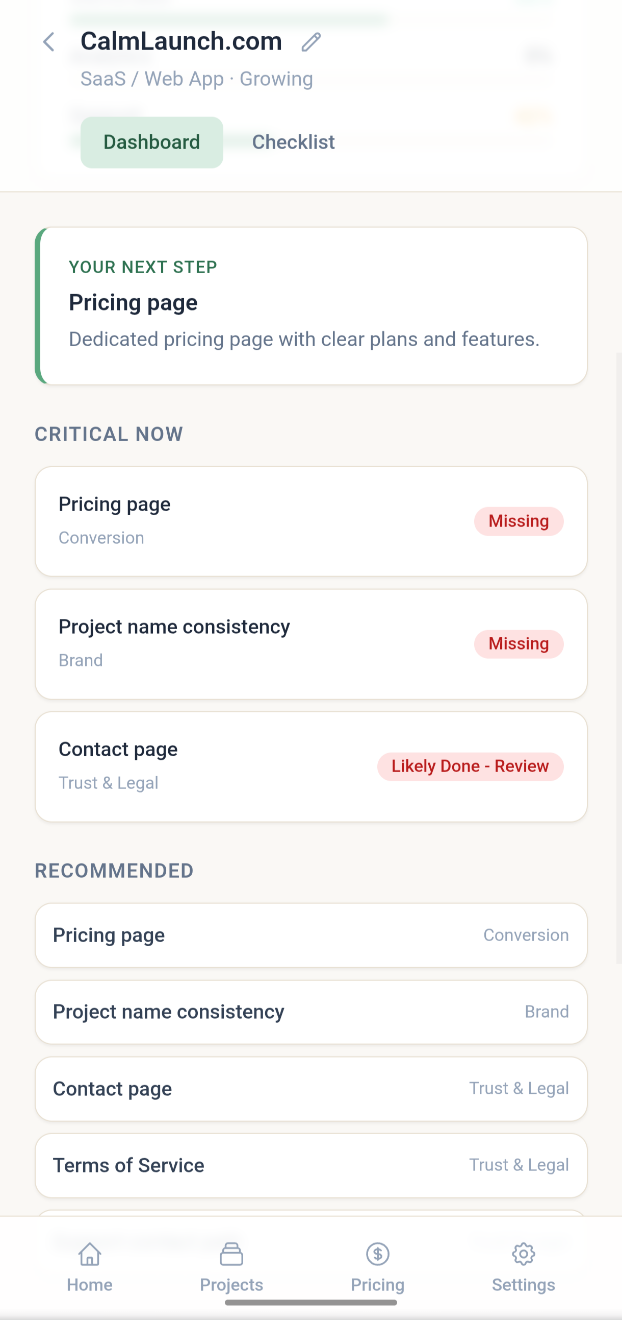 CalmLaunch gallery image