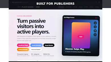 Plays Games — endless game feed - Widget gallery image