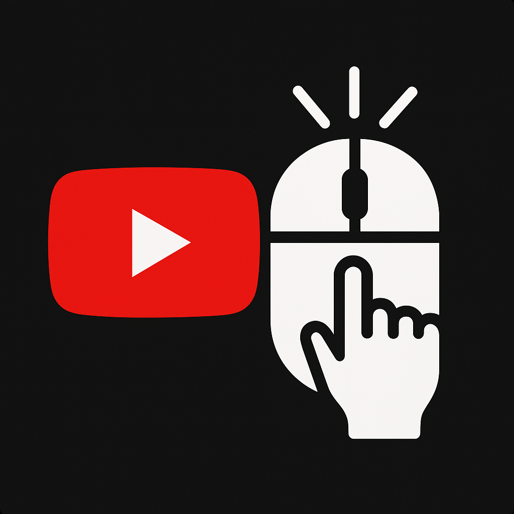 YouTube Middle-Click Suggestions logo - Product Hunt launch