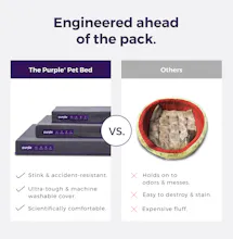 Purple Pet Bed gallery image