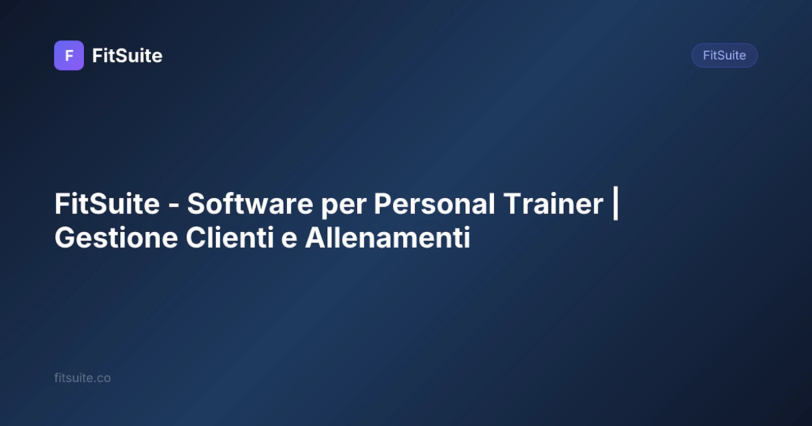 FitSuite screenshot 1