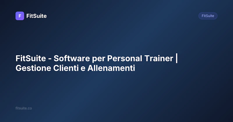 FitSuite screenshot 1