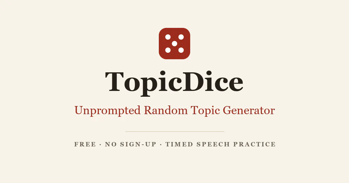 TopicDice gallery image