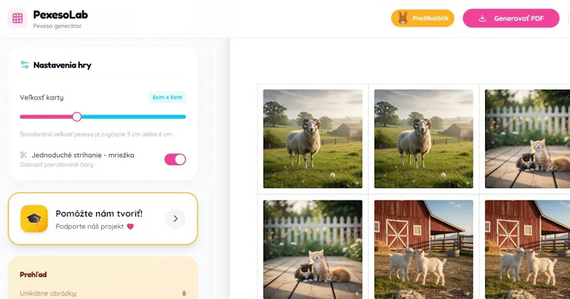 PexesoLab screenshot 1