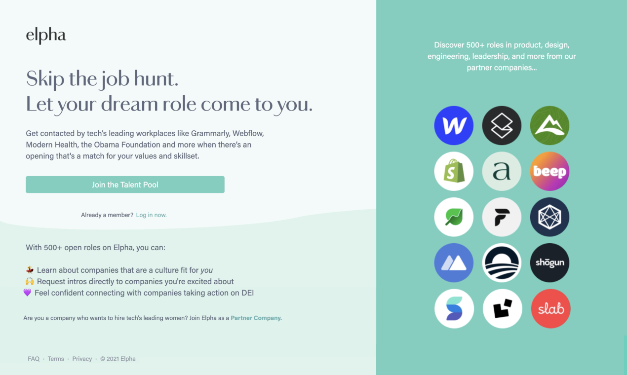 Elpha Talent Pool gallery image