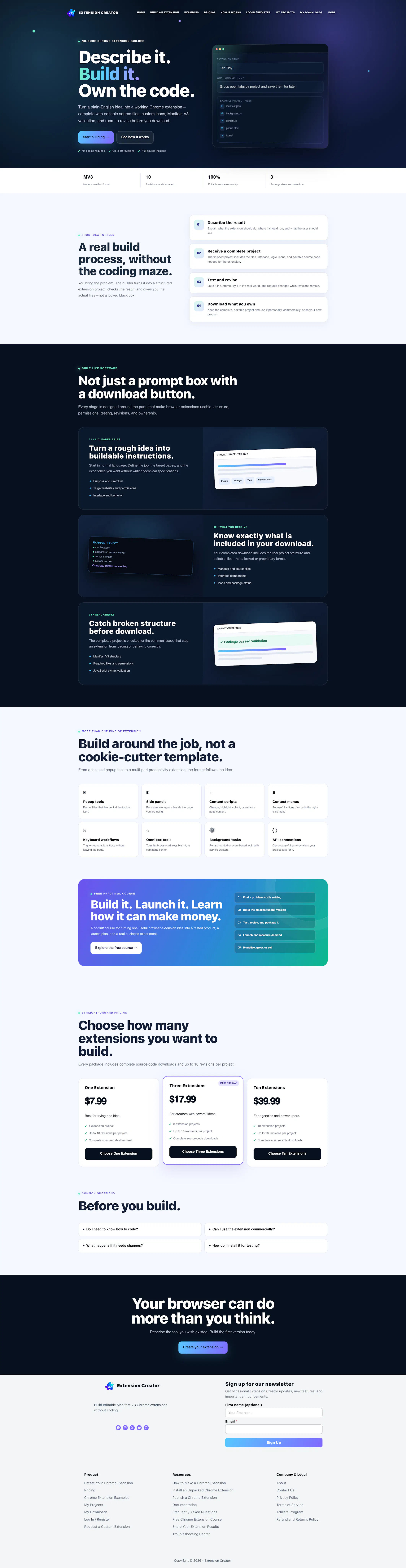 Extension Creator gallery image