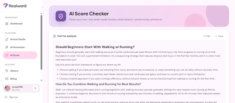 Realword AI screenshot 13