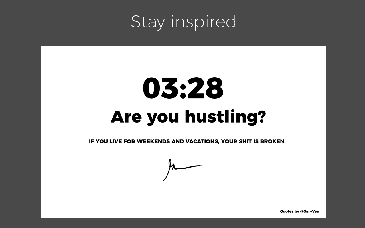 Hustlers Newtab 💪 gallery image