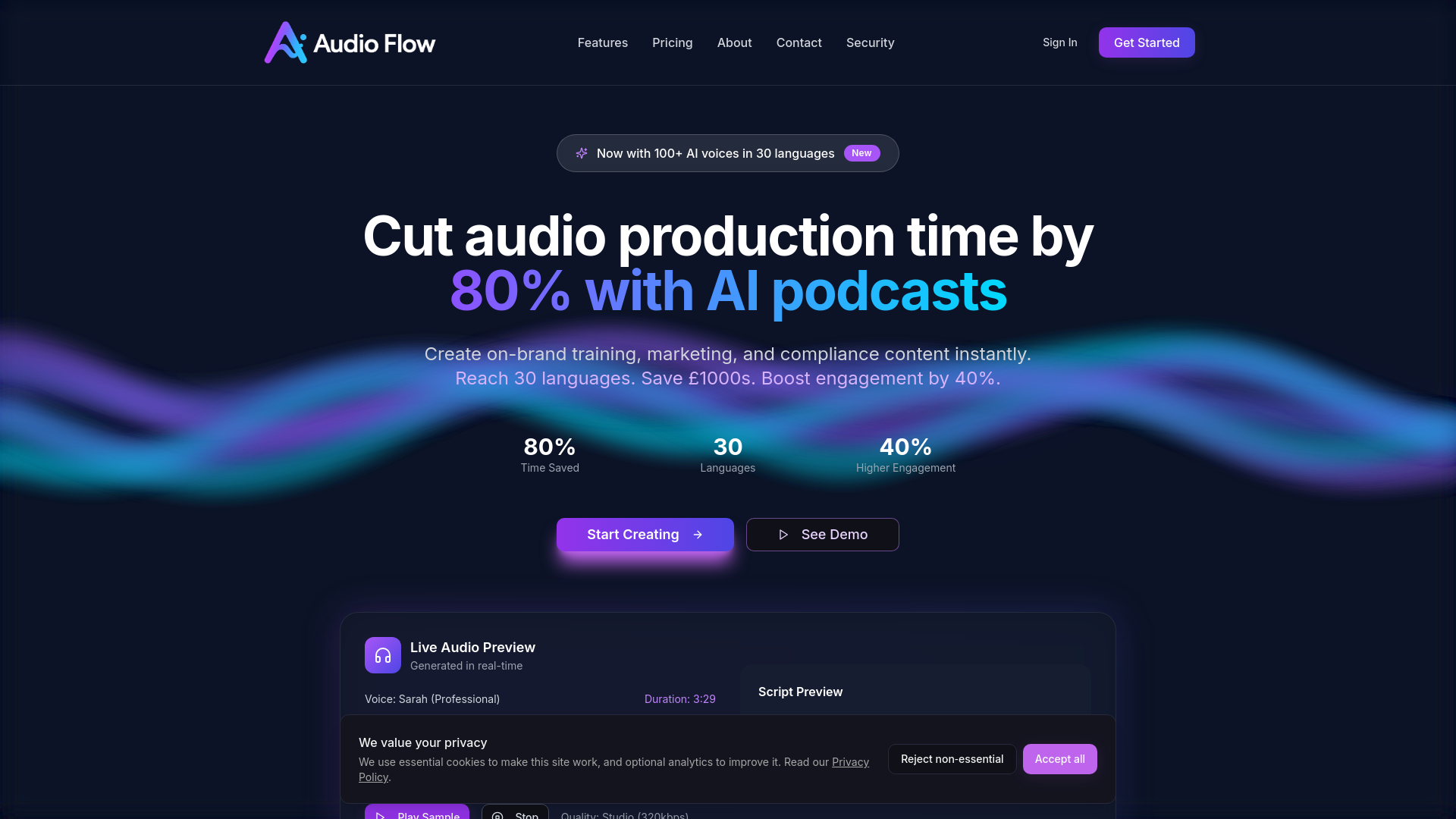 Média Audioflow ai - Créez un podcast en quelques minutes 2