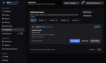 RelayRadar gallery image
