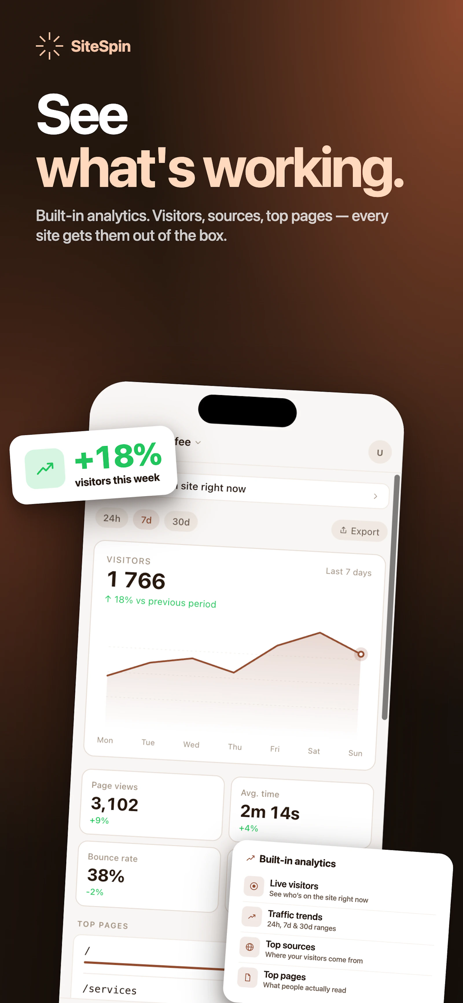SiteSpin - AI Website Builder screenshot 6