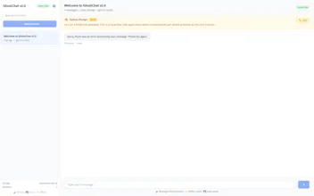 GhostChat v2.0 β Sovereign AGA gallery image