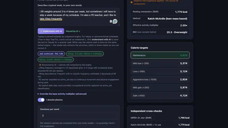 Adaptive TDEE Calculator screenshot 4