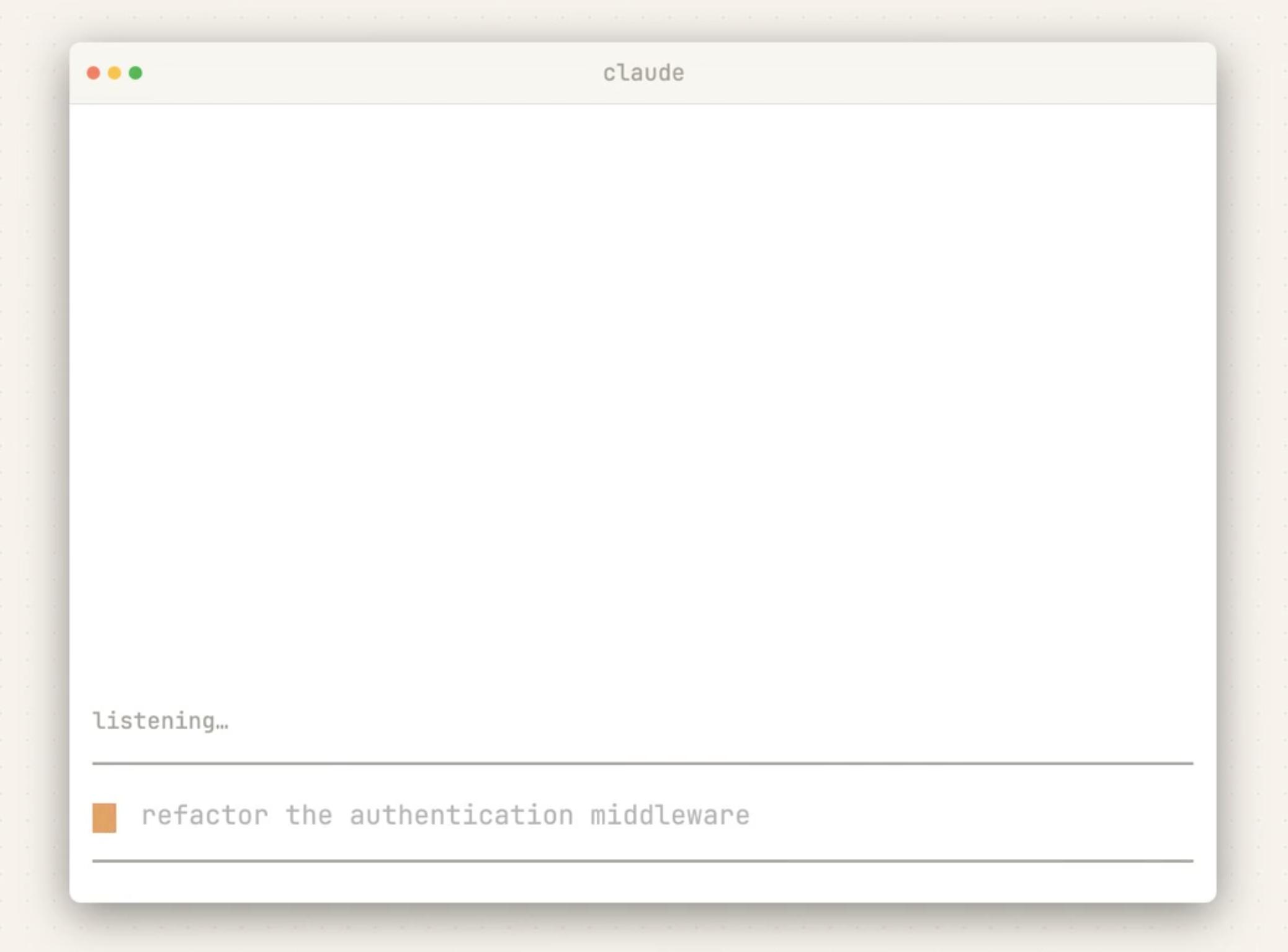 Claude Code Voice Mode gallery image