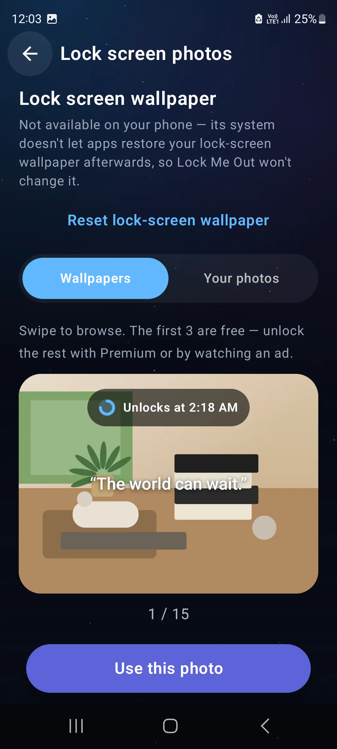 Lock Me Out: Stop Screen Time gallery image