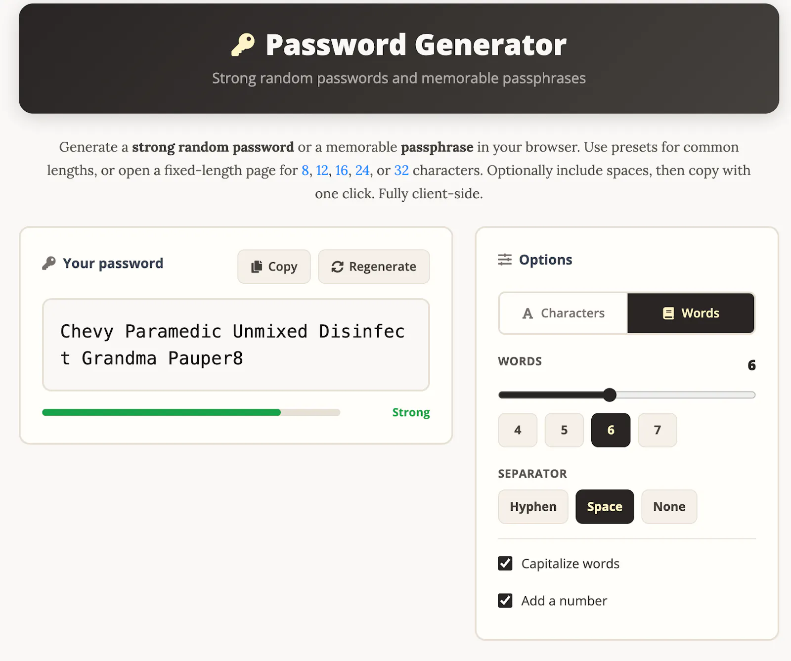 Password Generator screenshot 2