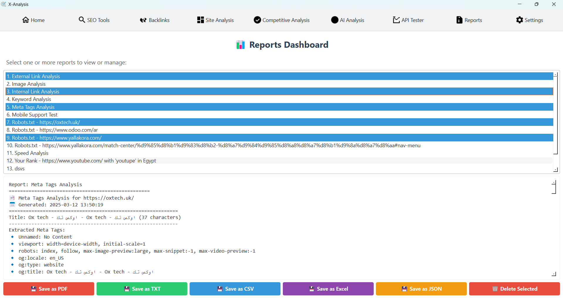 X-Analysis: All-in-One Website Performan media 12