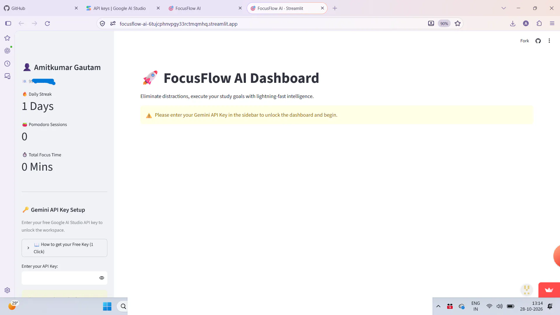 FocusFlow AI gallery image