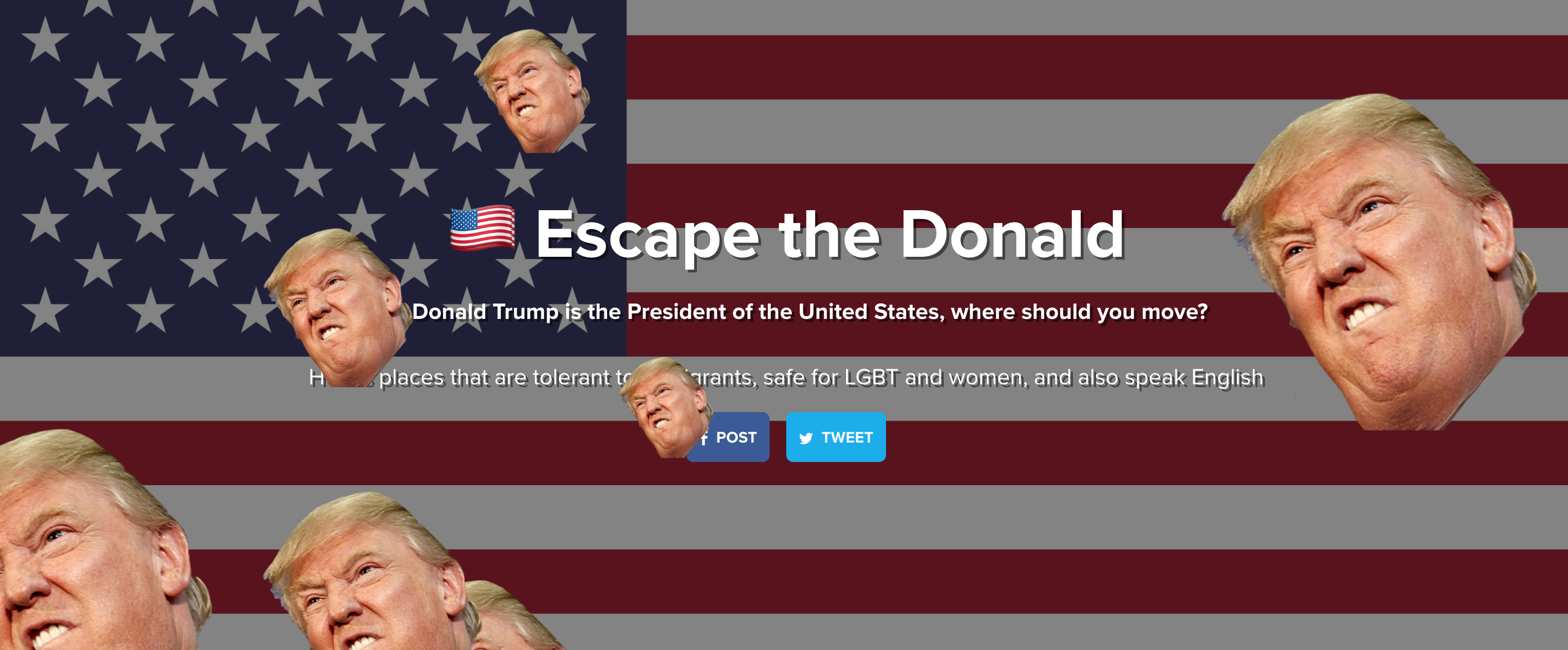 Escape the Donald Image