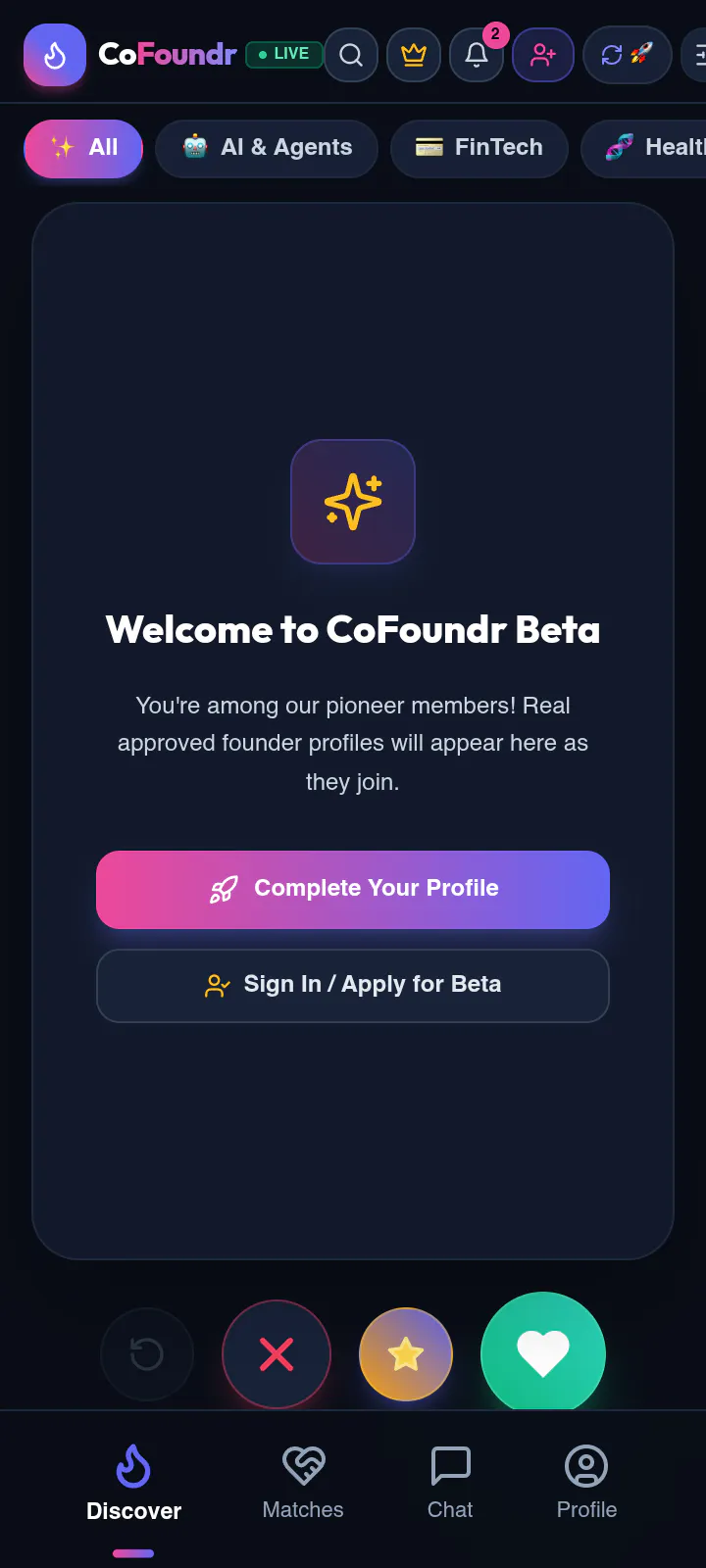 CoFoundr : Find a Cofoundr gallery image