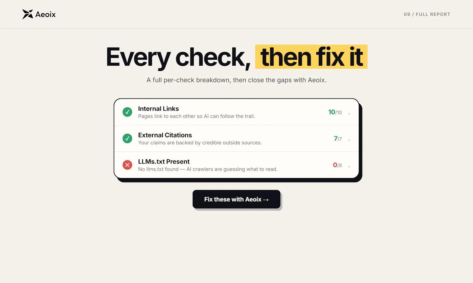 AEO Checker by Aeoix screenshot 5