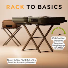 Rack to Basics: Expandable Luggage Rack gallery image