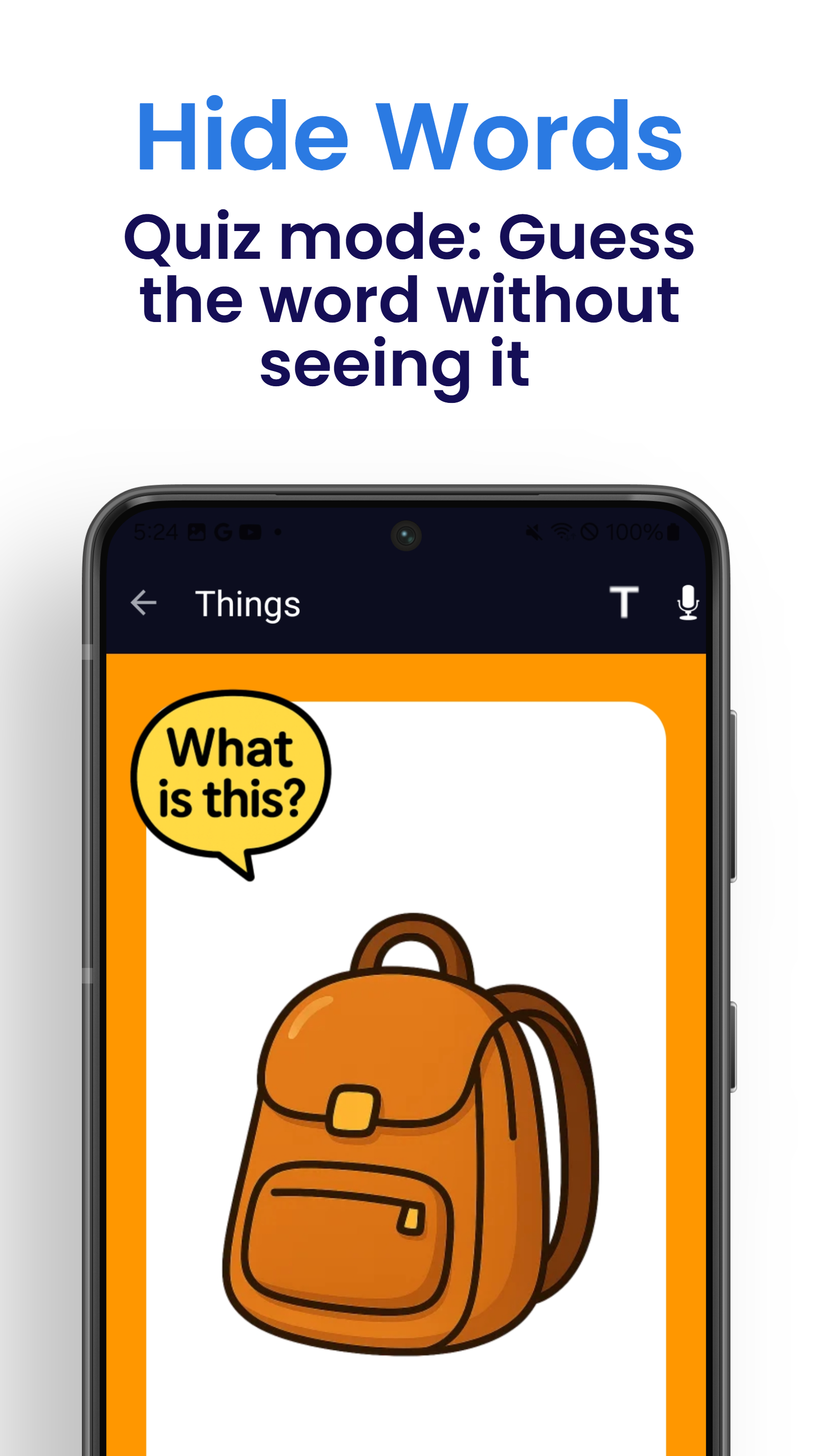 Peuter woordkaarten - Een pratende flashcard -app om peuters te helpen spreken en leren media 5
