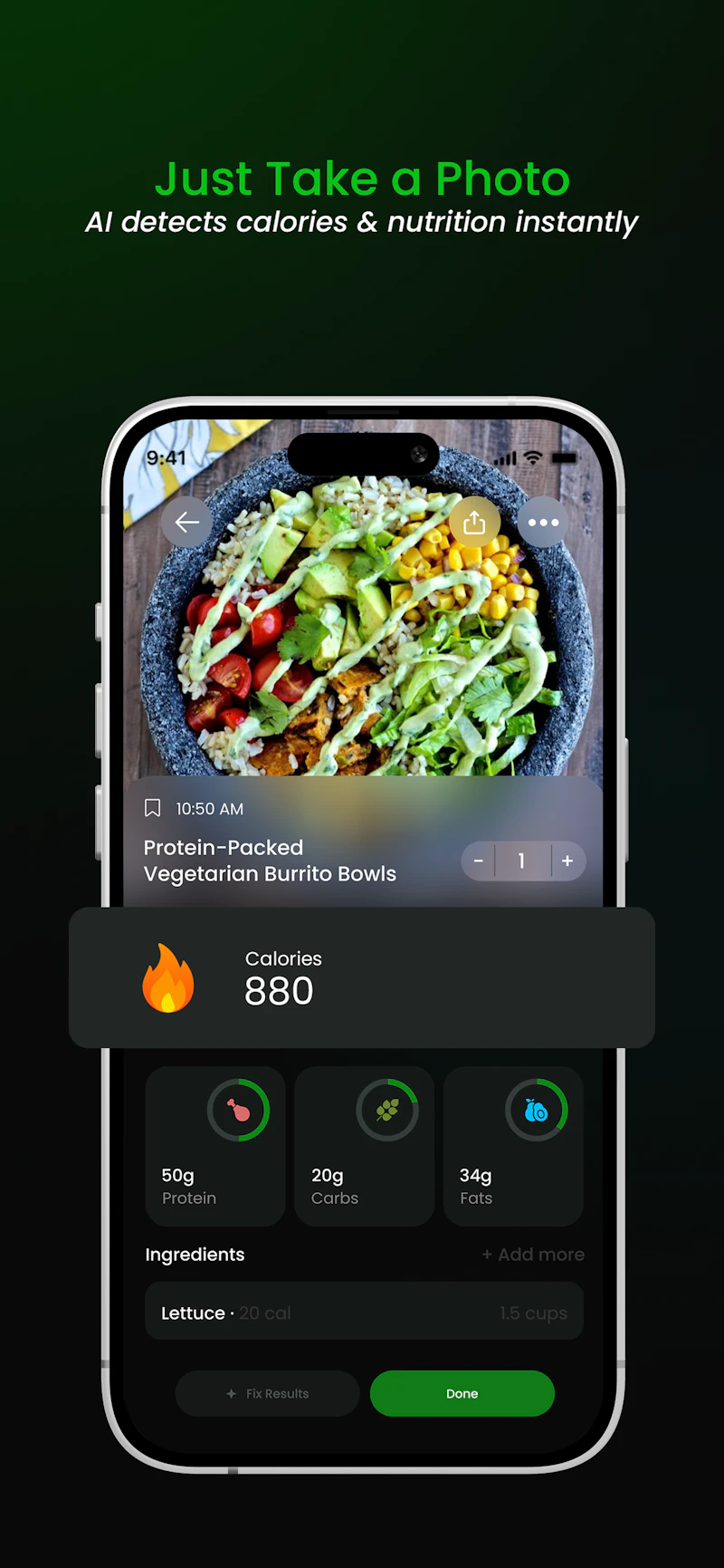 CalorieAI screenshot 3