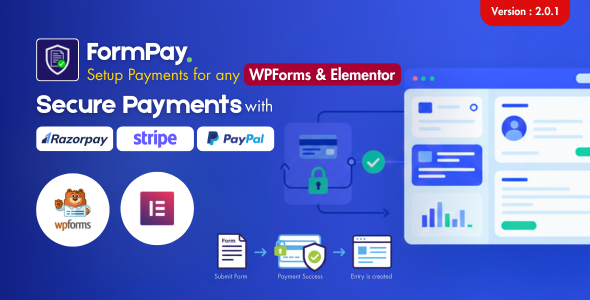 FormPay Payment Integration - Main product screenshot demonstrating key features and user interface