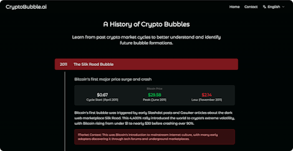 CryptoBubble AI gallery image