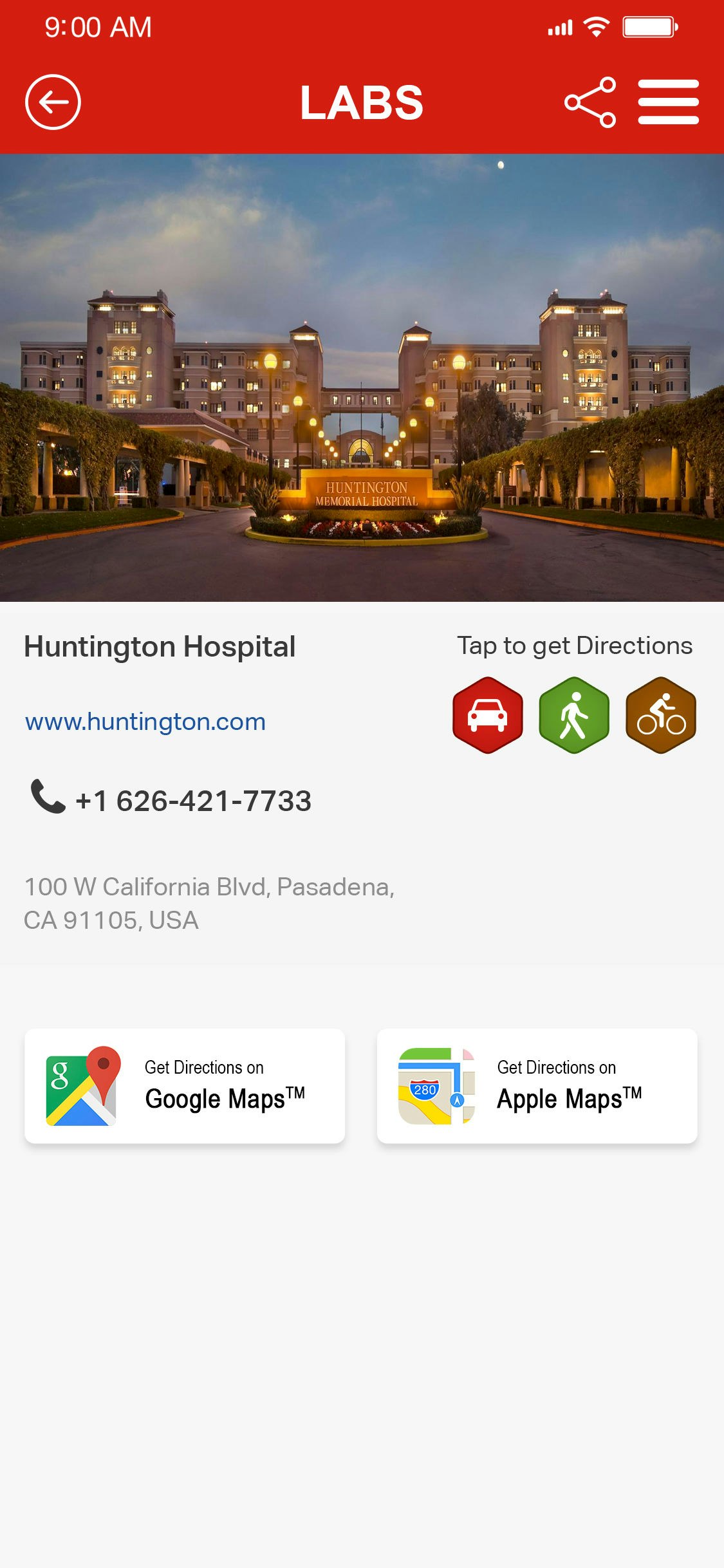 Blood Test Guide  - Mobile Application gallery image