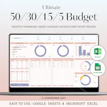 Monthly Budget Spreadsheet Template gallery image