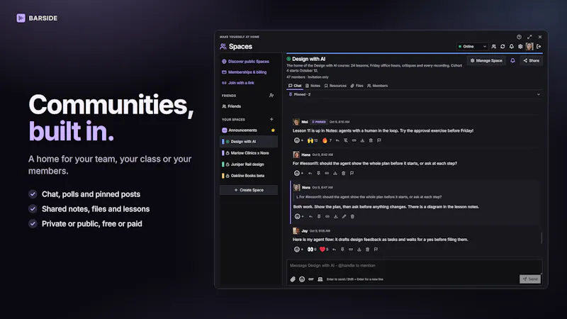 Barside screenshot 2