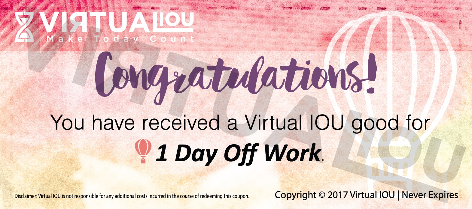 Virtual IOU gallery image