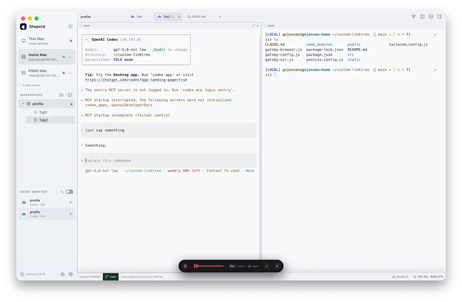 Shepherd Terminal screenshot 7